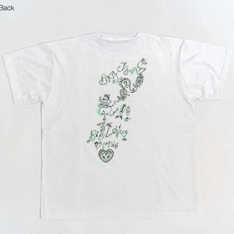 【Maryjane×BIGLOVE RECORDS Double Name T-shirt  Artwork by Coco】