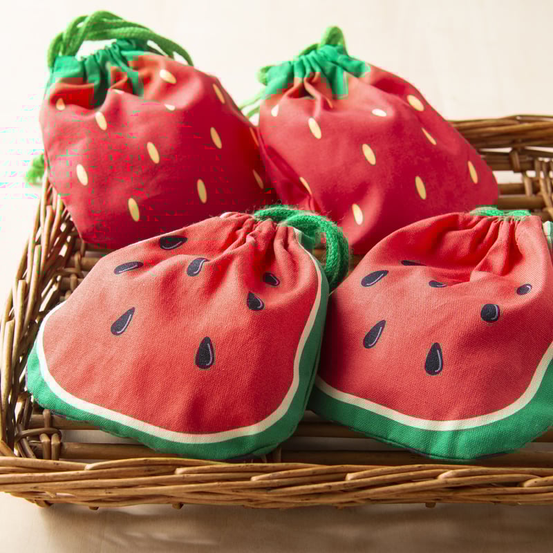 グクちゃん巾着袋 ギフト巾着(グレー）M｜その他ファッション雑貨｜ニコル公式