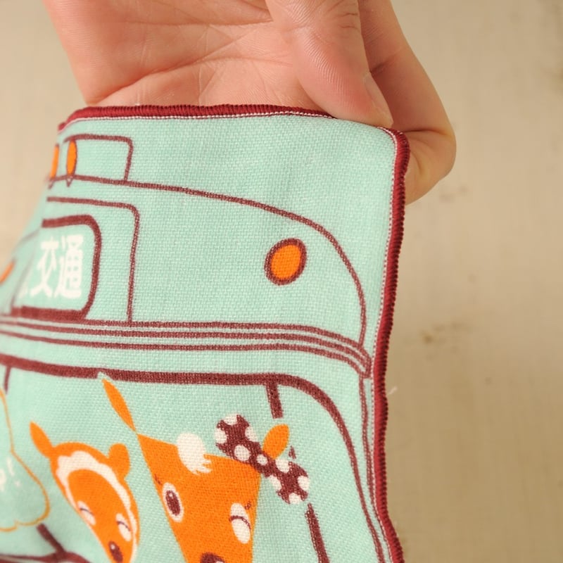 奈良交通ふわふわガーゼハンカチ | づっとなら公式オンラインショップ