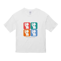自由乗降デザインBIGTシャツ　半袖