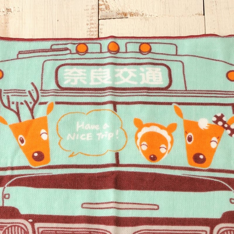 奈良交通ふわふわガーゼハンカチ | づっとなら公式オンラインショップ