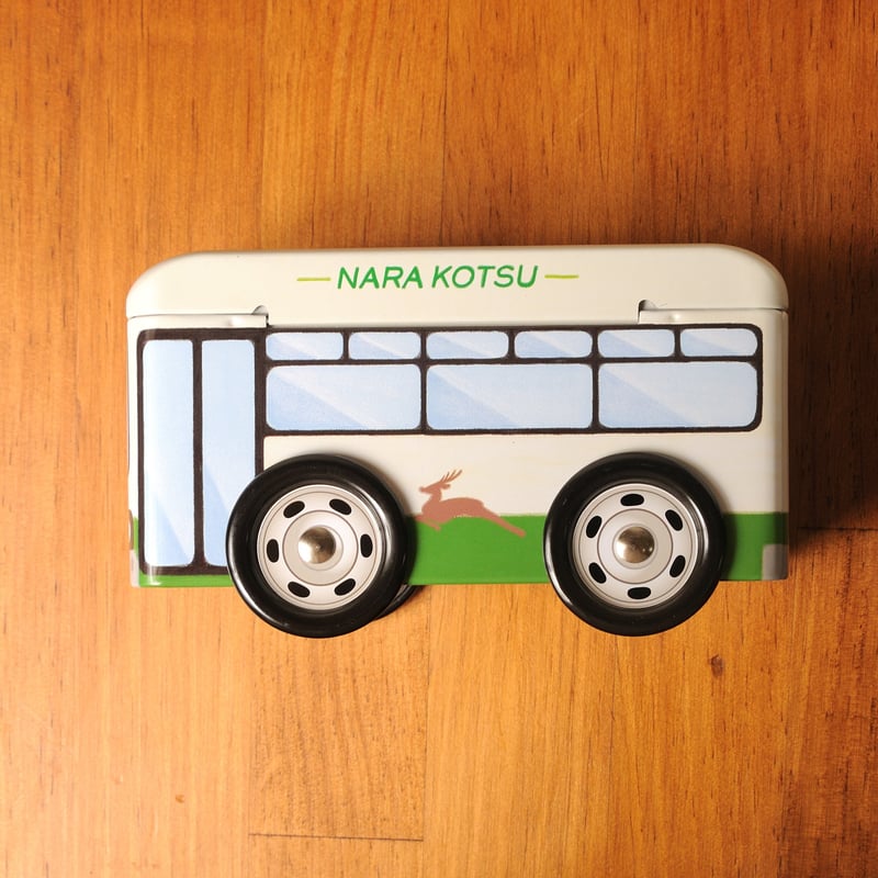 食べて♪遊べる♪奈良交通オリジナルバス缶チョコクランチ | づっと