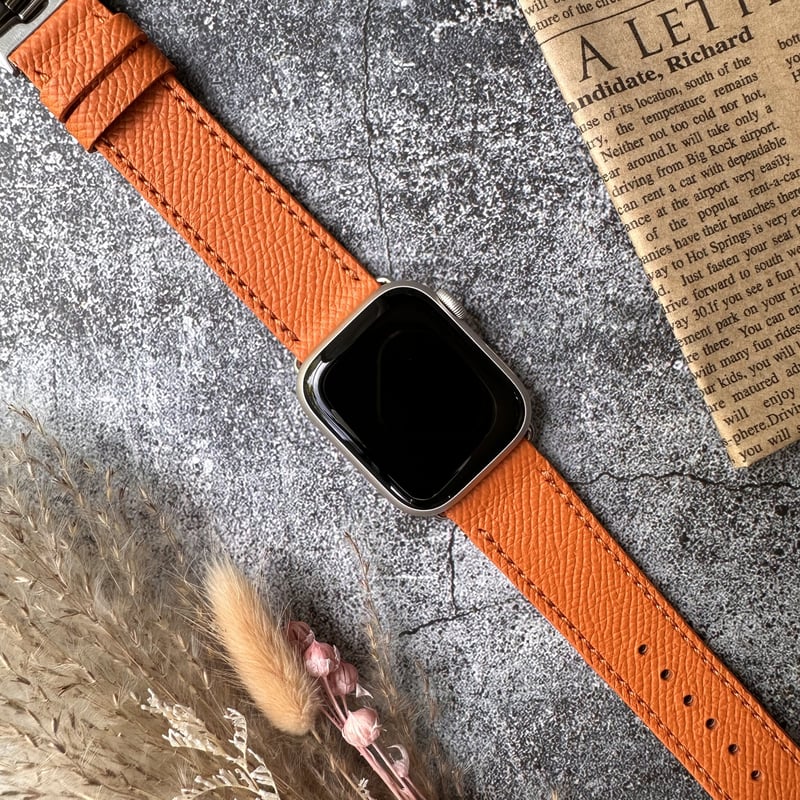 値下げ！即決歓迎HERMES Apple 取外し Watch レザーストラップ