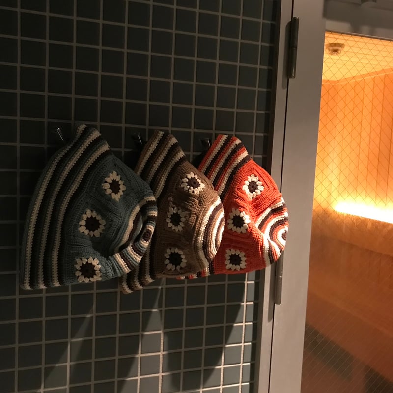 グラニースクエアハット（オレンジ） YUGGE×RESET LABORATORY | RESE