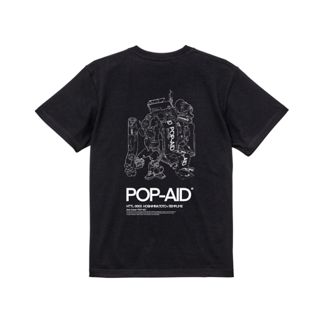 POP-AID [T-SHIRT - BLACK]