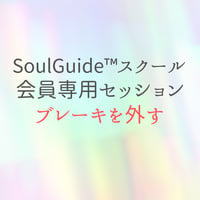 【会員専用】SoulGuide®セッション［ブレーキを外す］