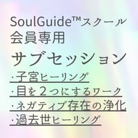 【会員専用】サブセッション