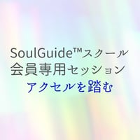 【会員専用】SoulGuide®セッション［アクセルを踏む］