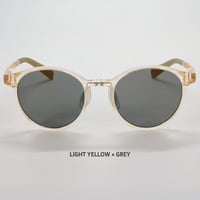 Niho | ラウンド LIGHT YELLOW×GRAY (NH-102 COL.2)