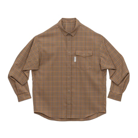 RIDGE MOUNTAIN GEAR | Merino Basic Long Sleeve Shirt "Plaid"