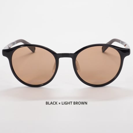 Niho | ラウンド BLACK DEMI×LIGHT BROWN (NH-102 COL.1)