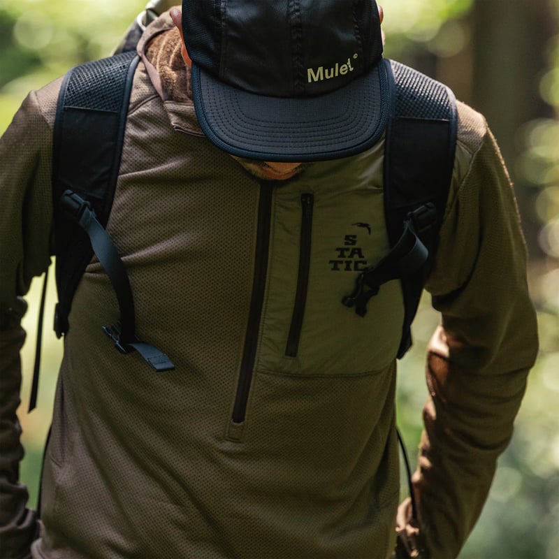 STATIC | ADRIFT HALF ZIP HOODY | 山道具と喫茶 Eightdoor