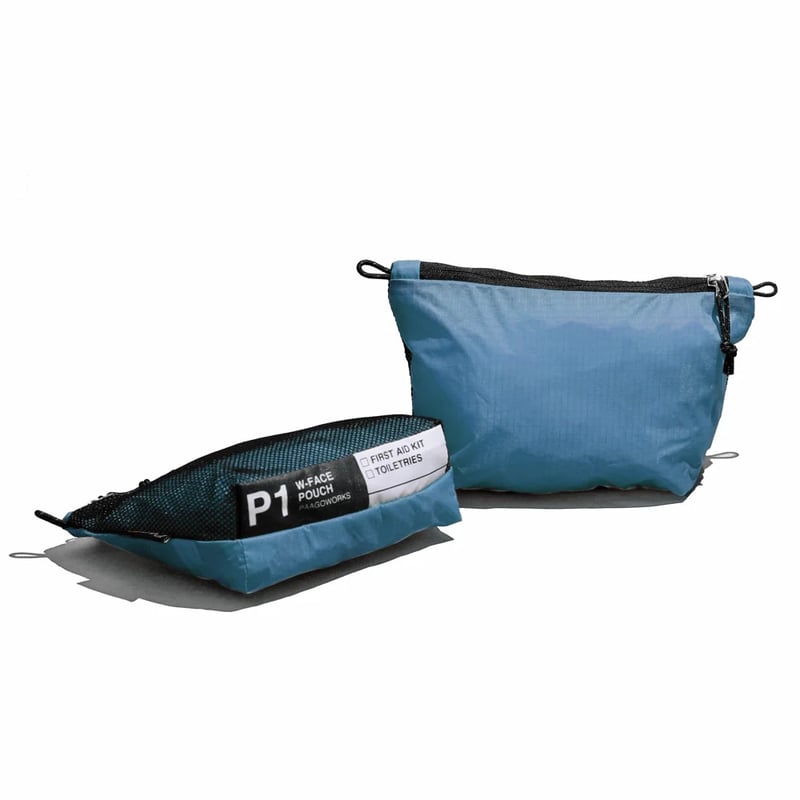 PAAGO WORKS | W-FACE POUCH | 山道具と喫茶 Eightdoor