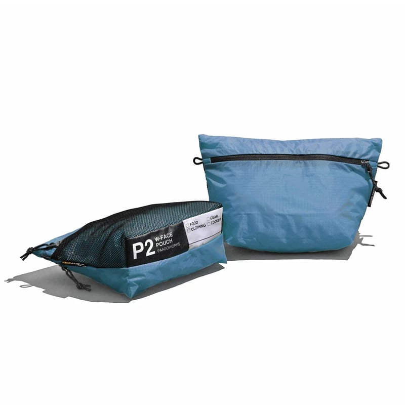 PAAGO WORKS | W-FACE POUCH | 山道具と喫茶 Eightdoor