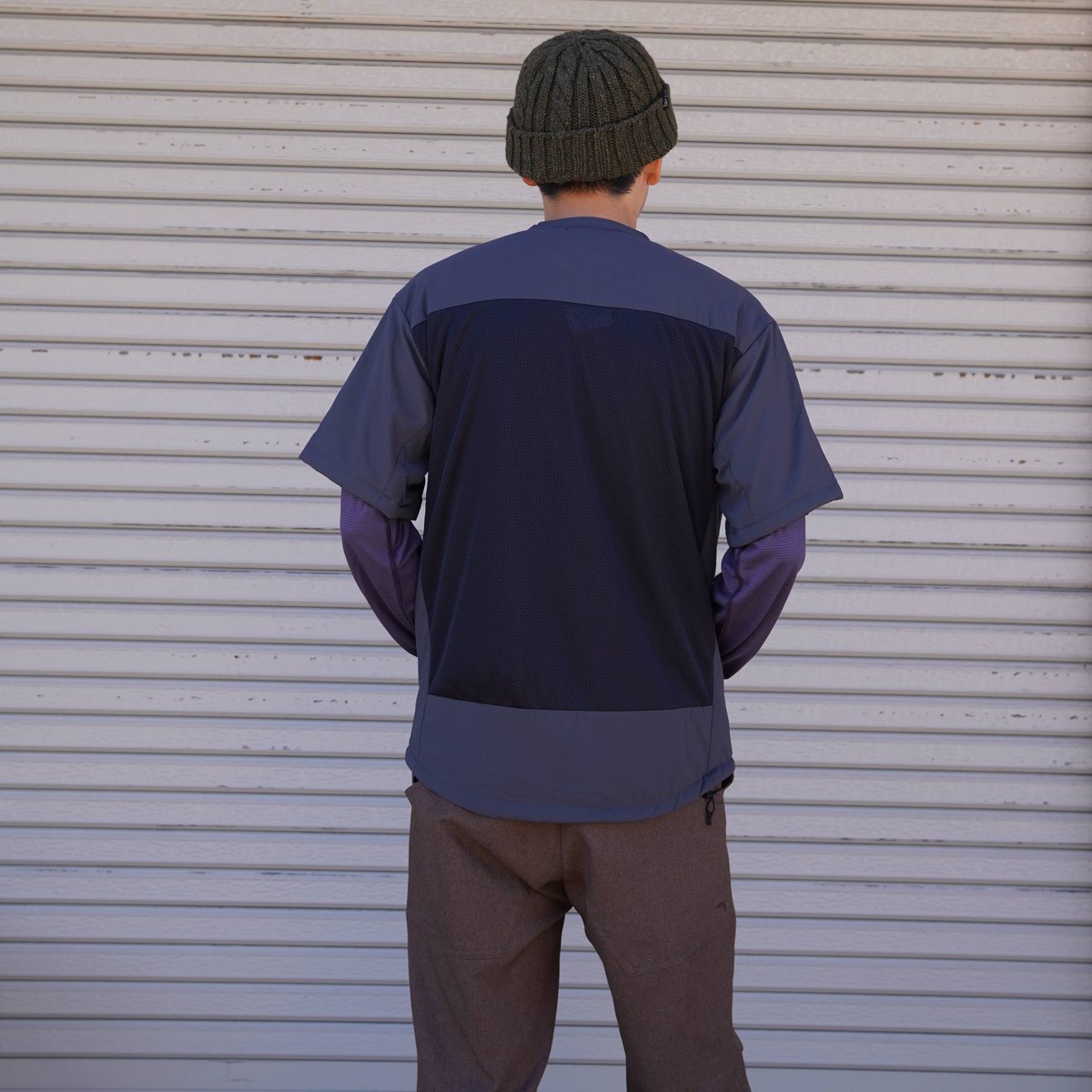 STATIC | ADRIFT TEE WITH SHELL | 山道具と喫茶 Eightdoor