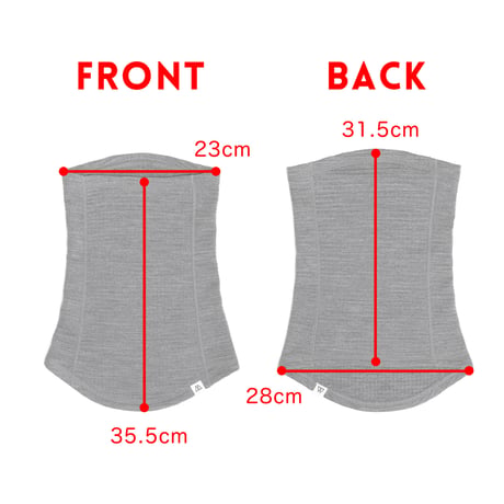 RIDGE MOUNTAIN GEAR | Grid Merino Long Neck Gaiter