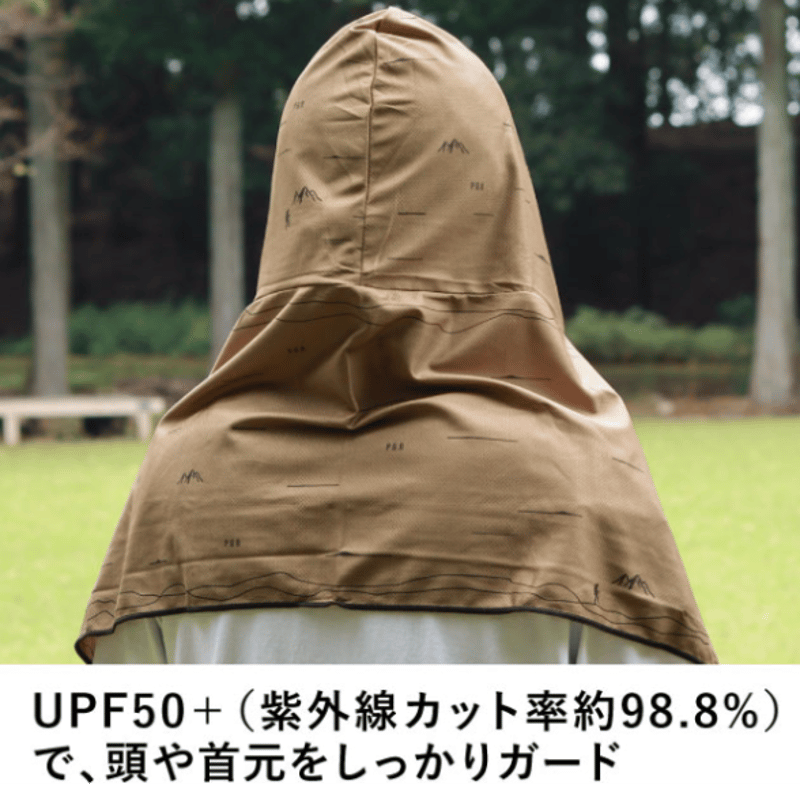 POST GENERAL & GOOUT別注カラー POST GENERAL | QUICK-DRY HOODIE TOWEL UV | 山道具と