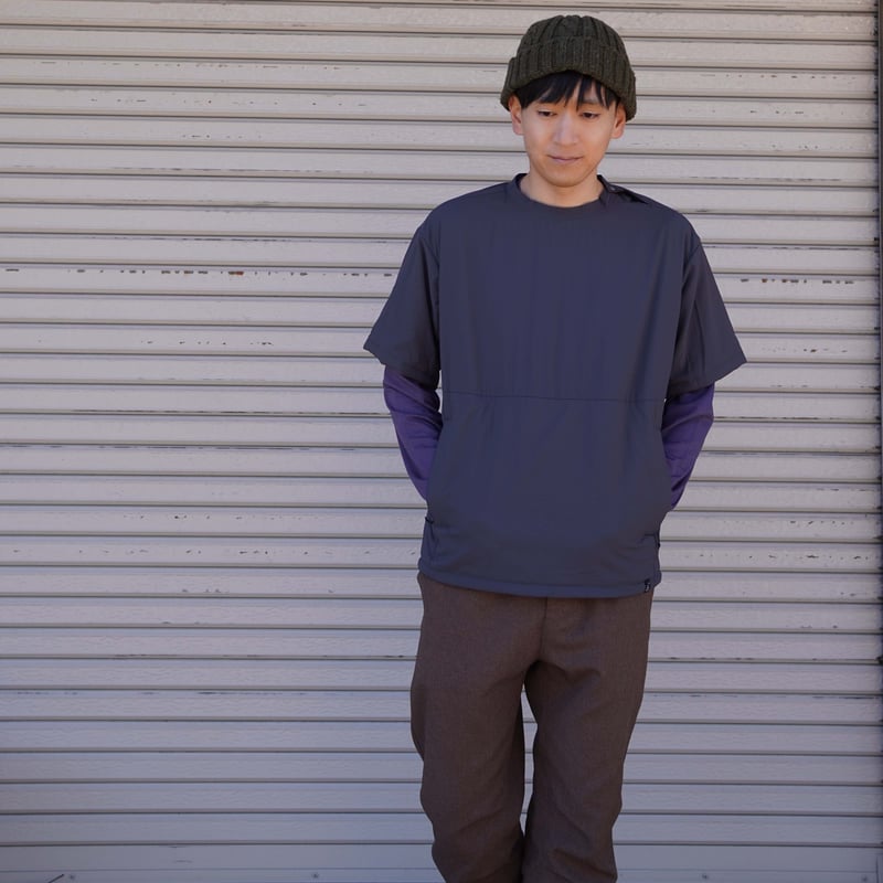 STATIC | ADRIFT TEE WITH SHELL | 山道具と喫茶 Eightdoor
