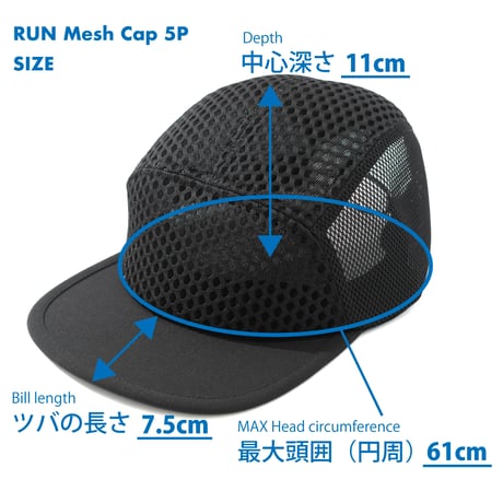 MIYAGEN Trail Engineering | RUN Mesh Cap 5P