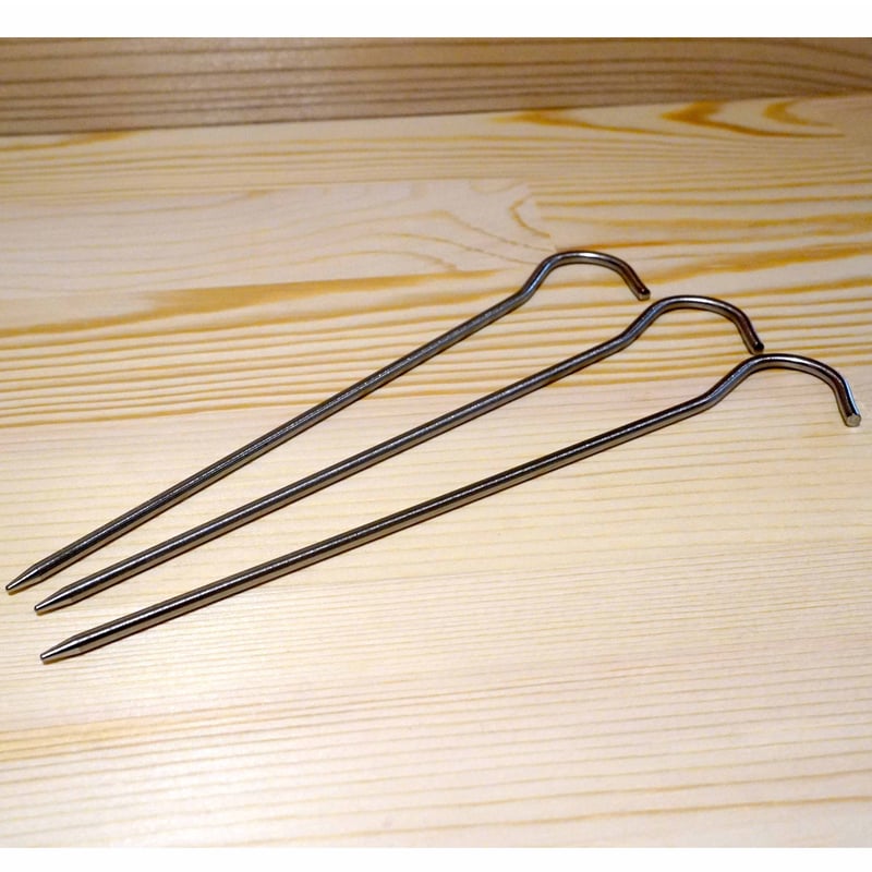 TMR industries | Titanium peg 1 pc | 山道具と喫茶 Eig