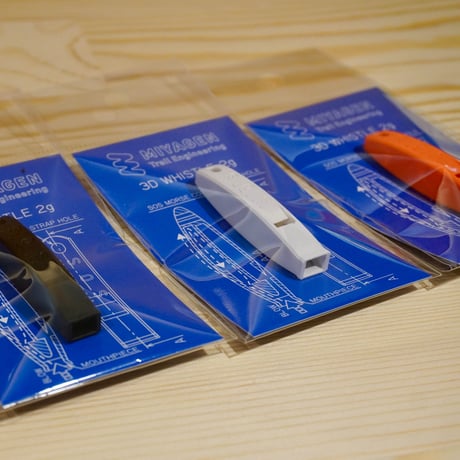 MIYAGEN Trail Engineering | 3D WHISTLE 2g