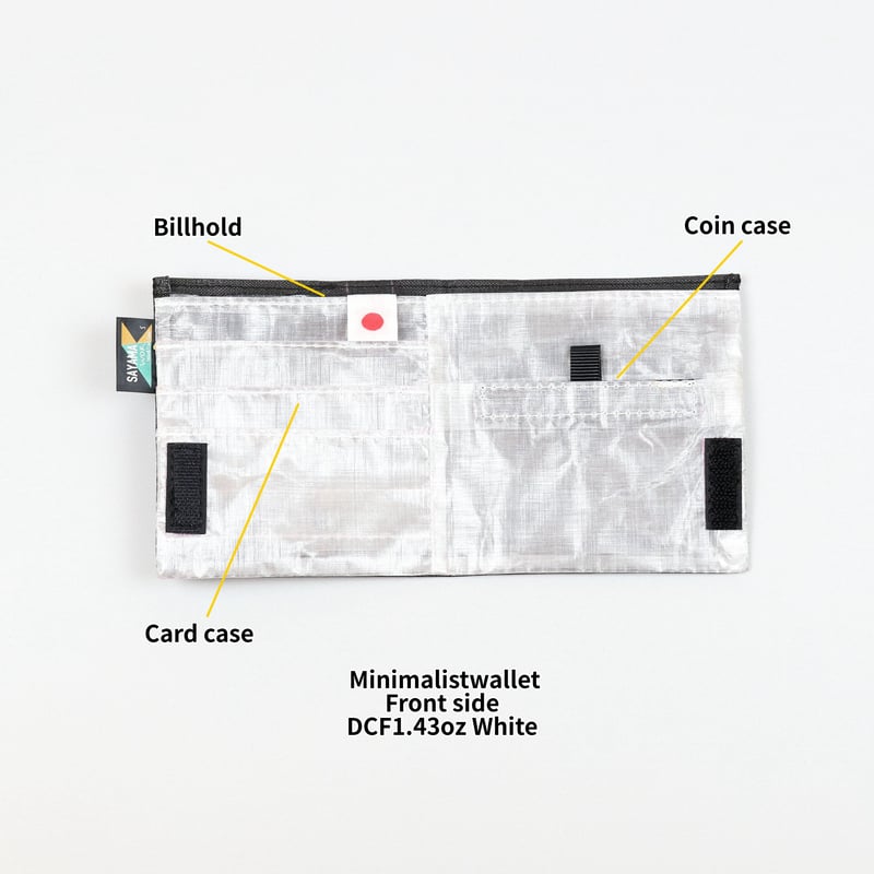 SAYAMA works | ミニマリストウォレット DCFシリーズ | 山道具と喫茶