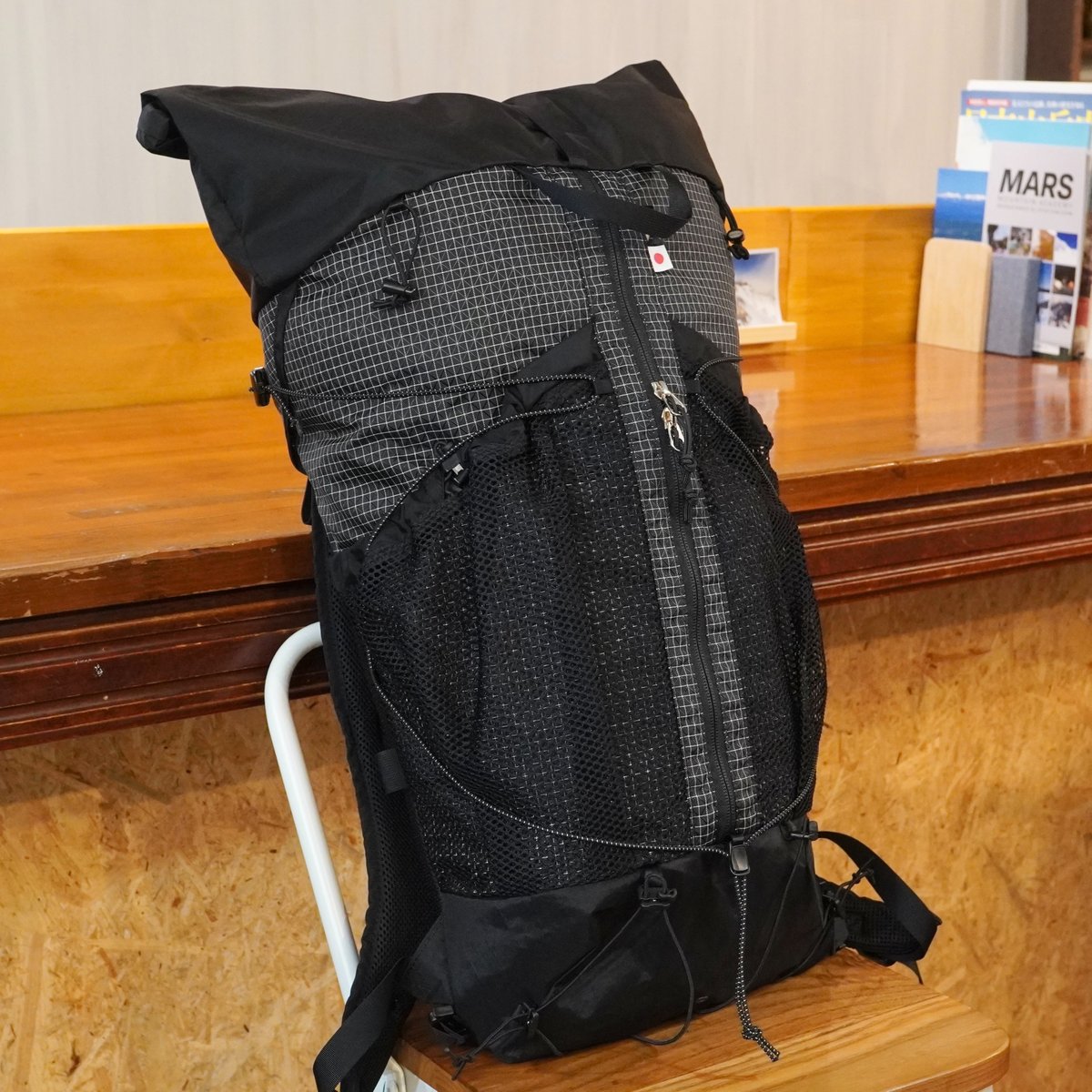 【サスクワッチファブリックス】メッシュバックパックベスト BLACK SAYAMA works | Fast V4 | 山道具と喫茶 Eightdoor