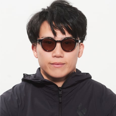 Niho | ラウンド BLACK DEMI×LIGHT BROWN (NH-102 COL.1)