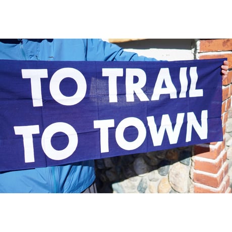 MIYAGEN Trail Engineering | 手ぬぐい TO TRAIL TO TOWN