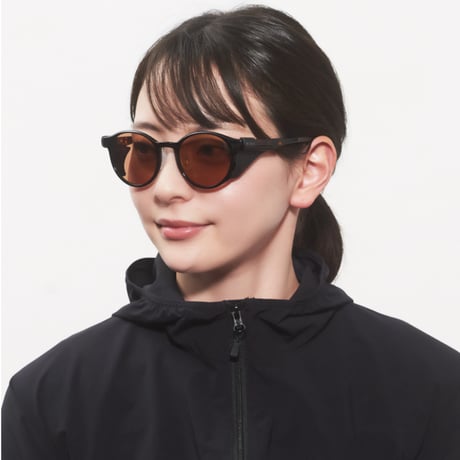 Niho | ラウンド BLACK DEMI×LIGHT BROWN (NH-102 COL.1)