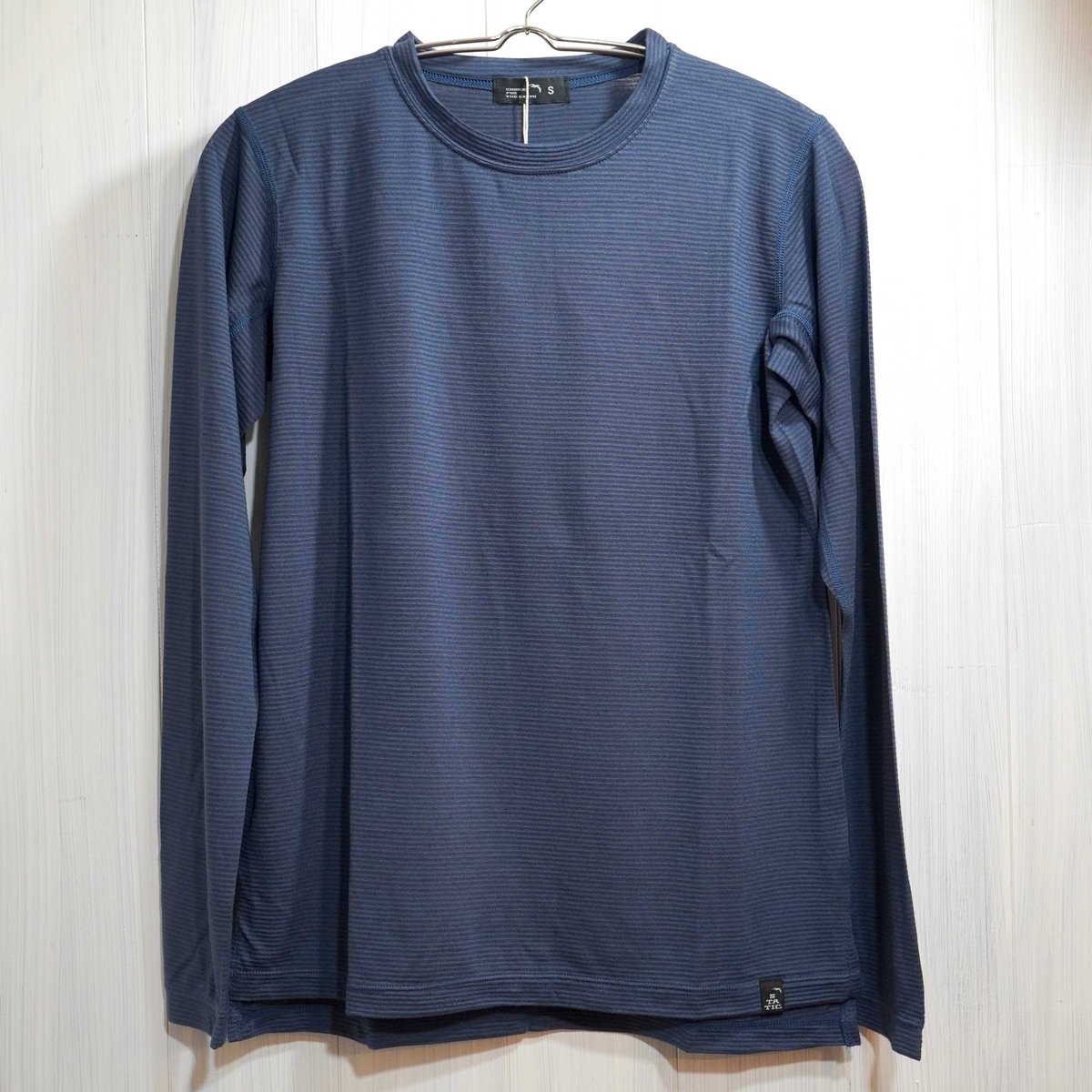 Sサイズ】SOL - Border L/S Tee (WHITE&NAVY)