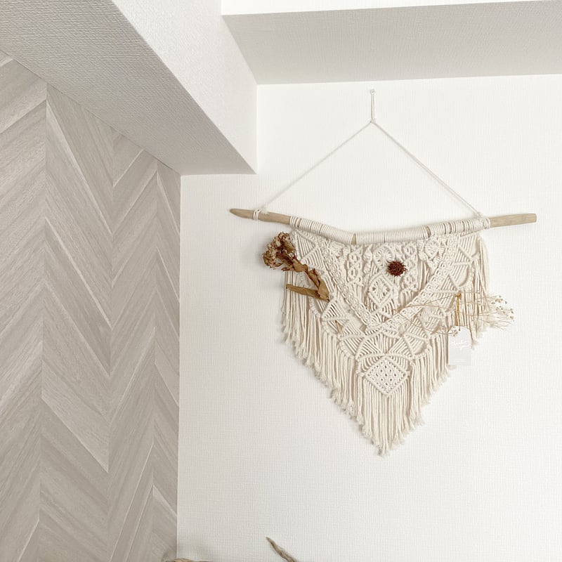 特大サイズ　マクラメタペストリー マクラメ特大タペストリー | nahono