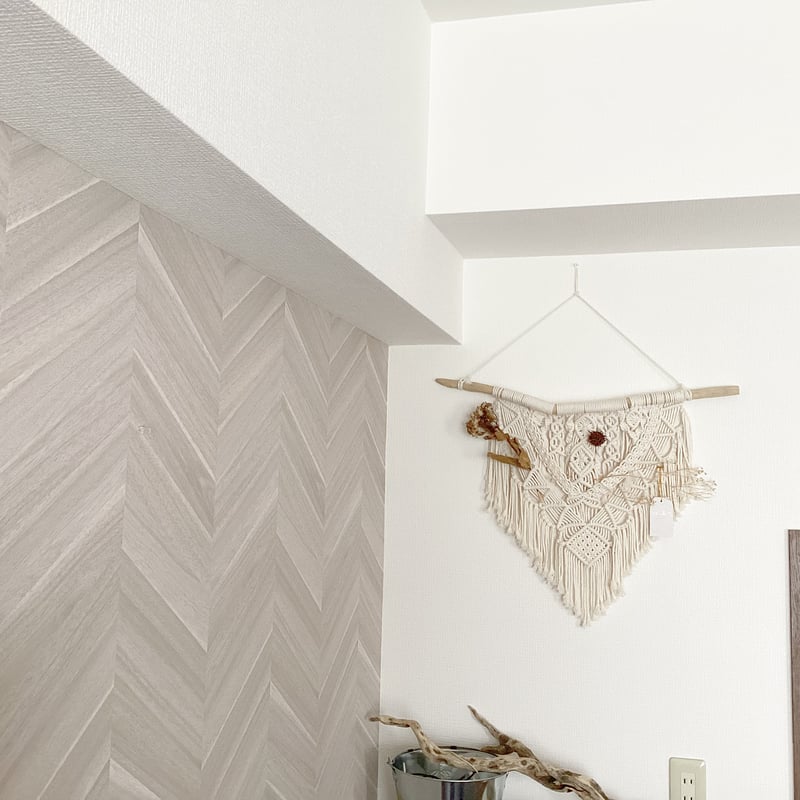 マクラメ特大タペストリー | nahono
