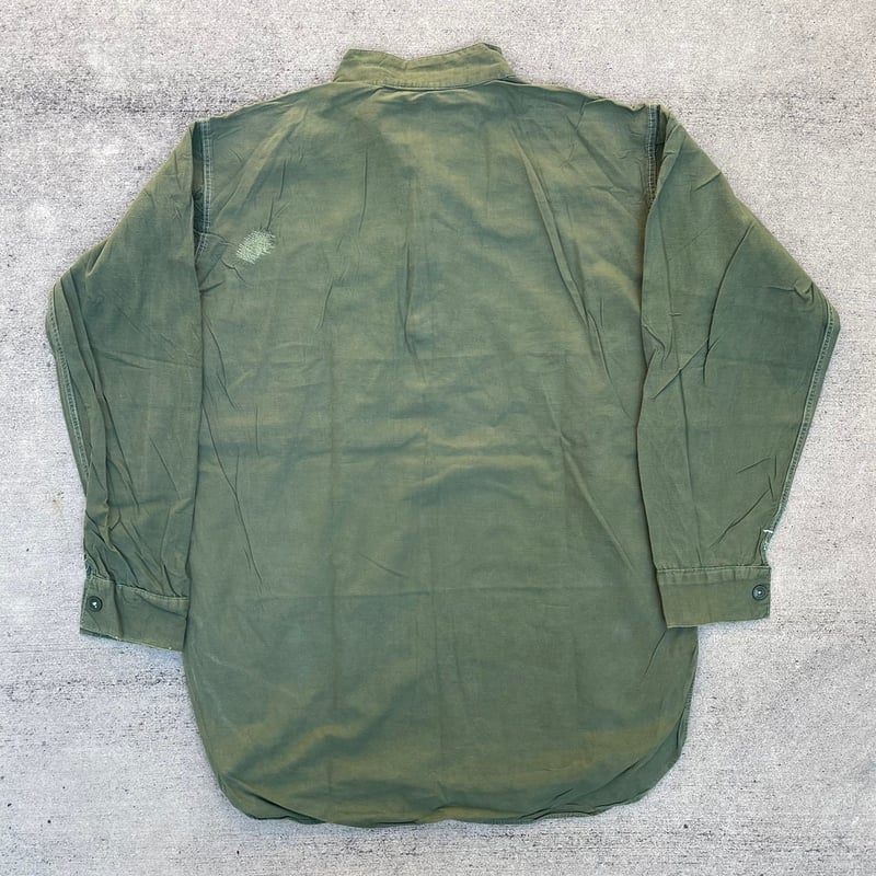 70's ハンガリー軍 コットンショップコート　グランパシャツセット 70's ハンガリー軍 コットンショップコート グランパシャツ