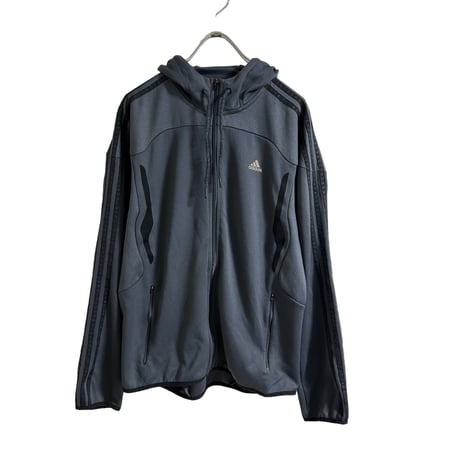 adidas Climalite Zipup Hoodie Gray