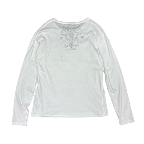 DIESEL Emblem Graphic Print L/S Tee