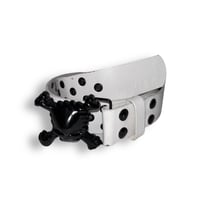 OAKLEY - 00s Leather Skull Belt White