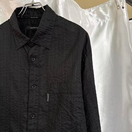Calvin Klein Jeans - Cotton L/S Shirt Black
