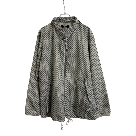 Cabane de Zucca Nylon Zipup Jacket 小紋柄