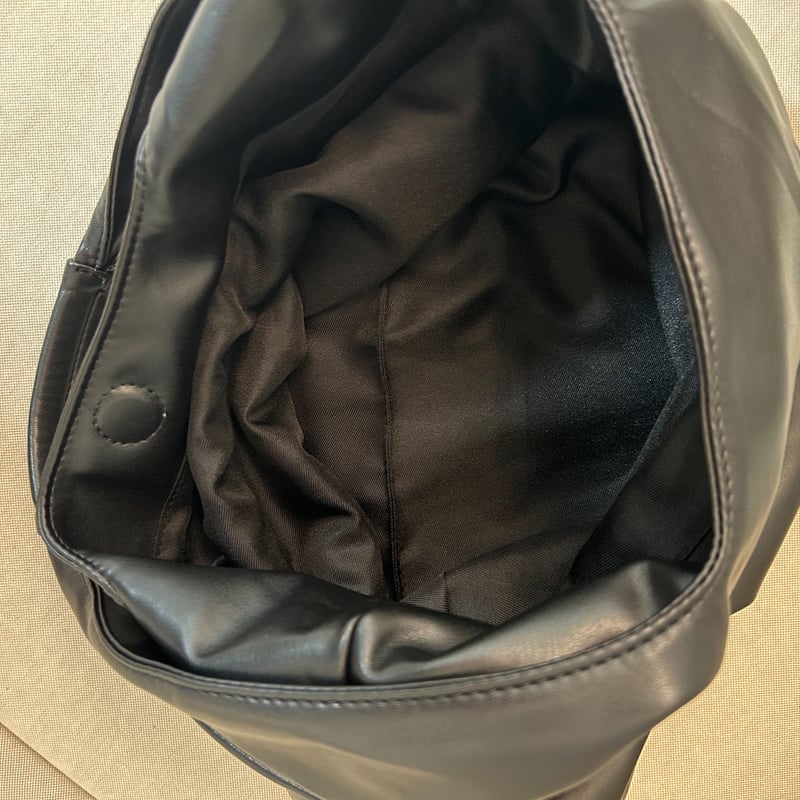 y/m フェイクレザー トートバッグ ショルダーバッグ | ae