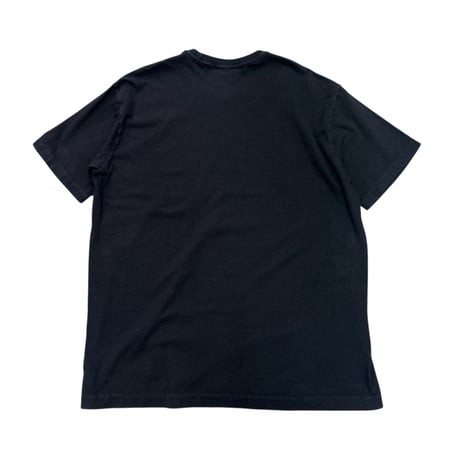 Y's Logo Print Big T-Shirt Black