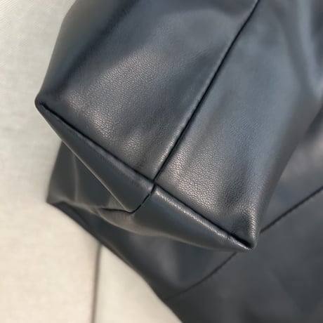 y/m フェイクレザー トートバッグ ショルダーバッグ