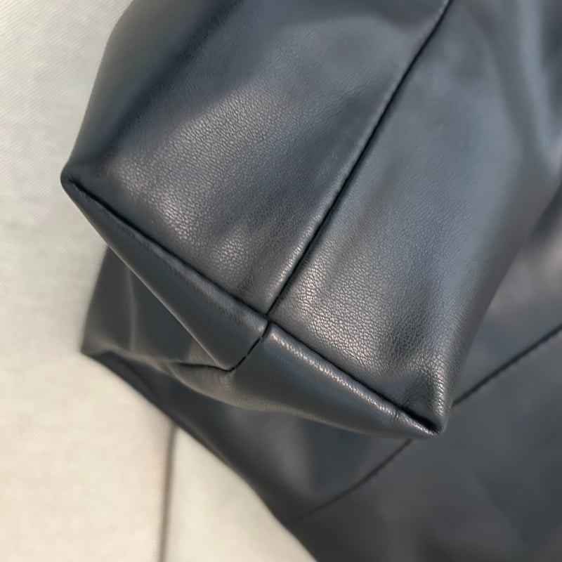 y/m フェイクレザー トートバッグ ショルダーバッグ | ae