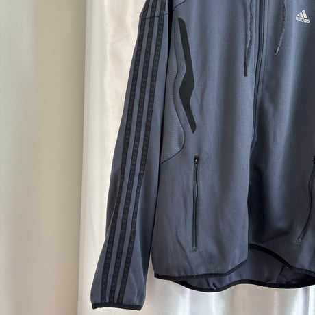 adidas Climalite Zipup Hoodie Gray