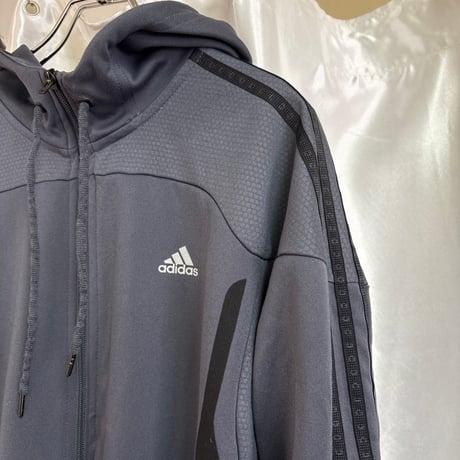 adidas Climalite Zipup Hoodie Gray