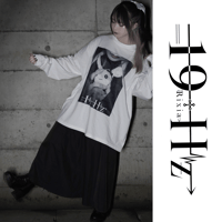 〈販売期間：2024/7/28~8/4終了〉【オーバーサイズ】19HzグラフィックロングTシャツ・ホワイト
