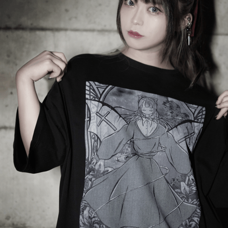 〈販売期間：2024/7/28~8/4終了〉【ビッグシルエット】金縛りTシャツ【sleep paralysis】