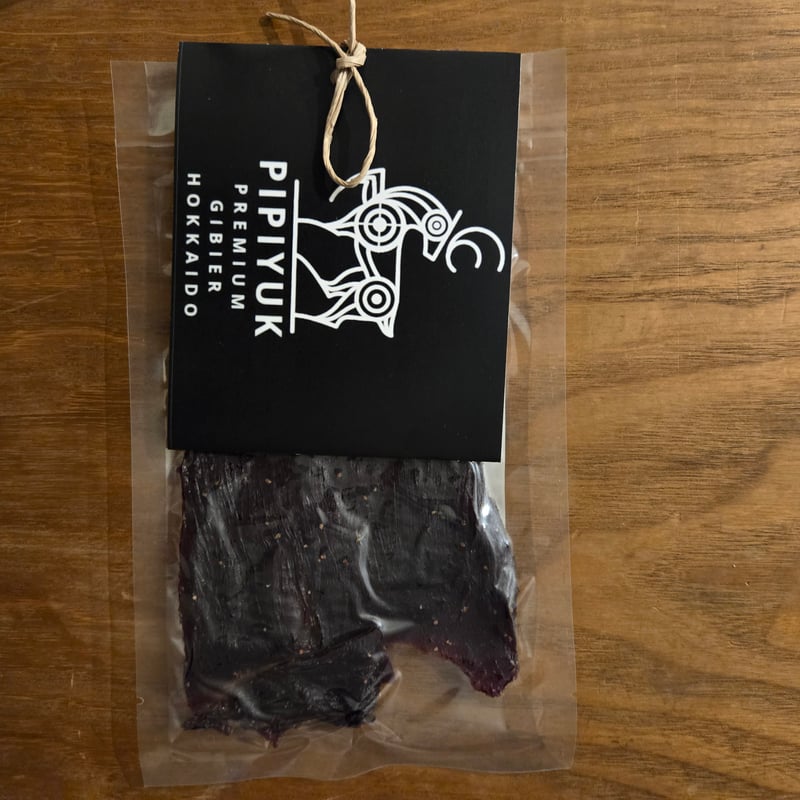 お酒の肴！しっとり柔らか！エゾ鹿スライスジャーキー | PIPIYUK