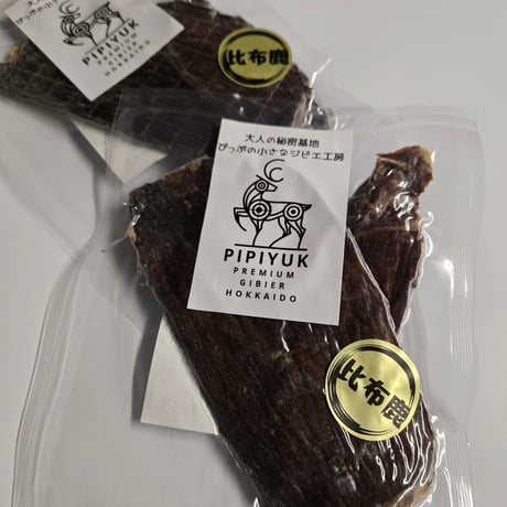 燻製干鹿ソフトドライジャーキー(加熱食肉製品)