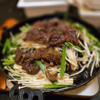 鹿肉ジンギスカン